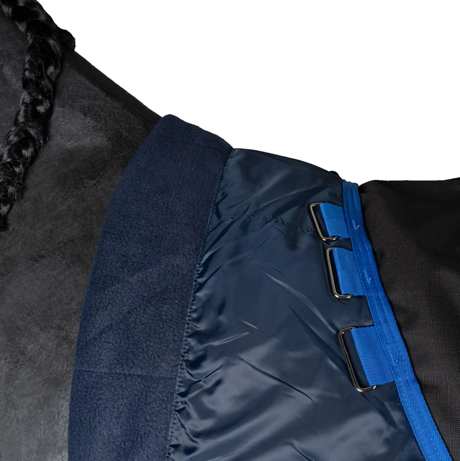 Amigo Ripstop 900D 50g Fleece Lined Zwart/Blauw