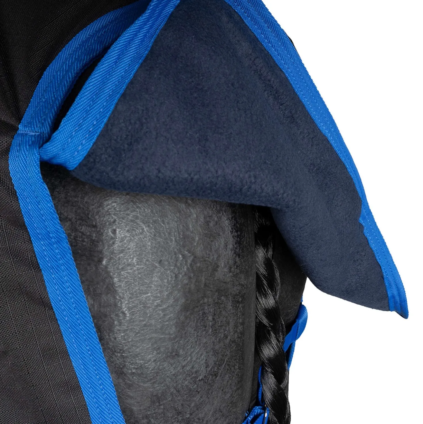 Amigo Ripstop 900D 50g Fleece Lined Zwart/Blauw