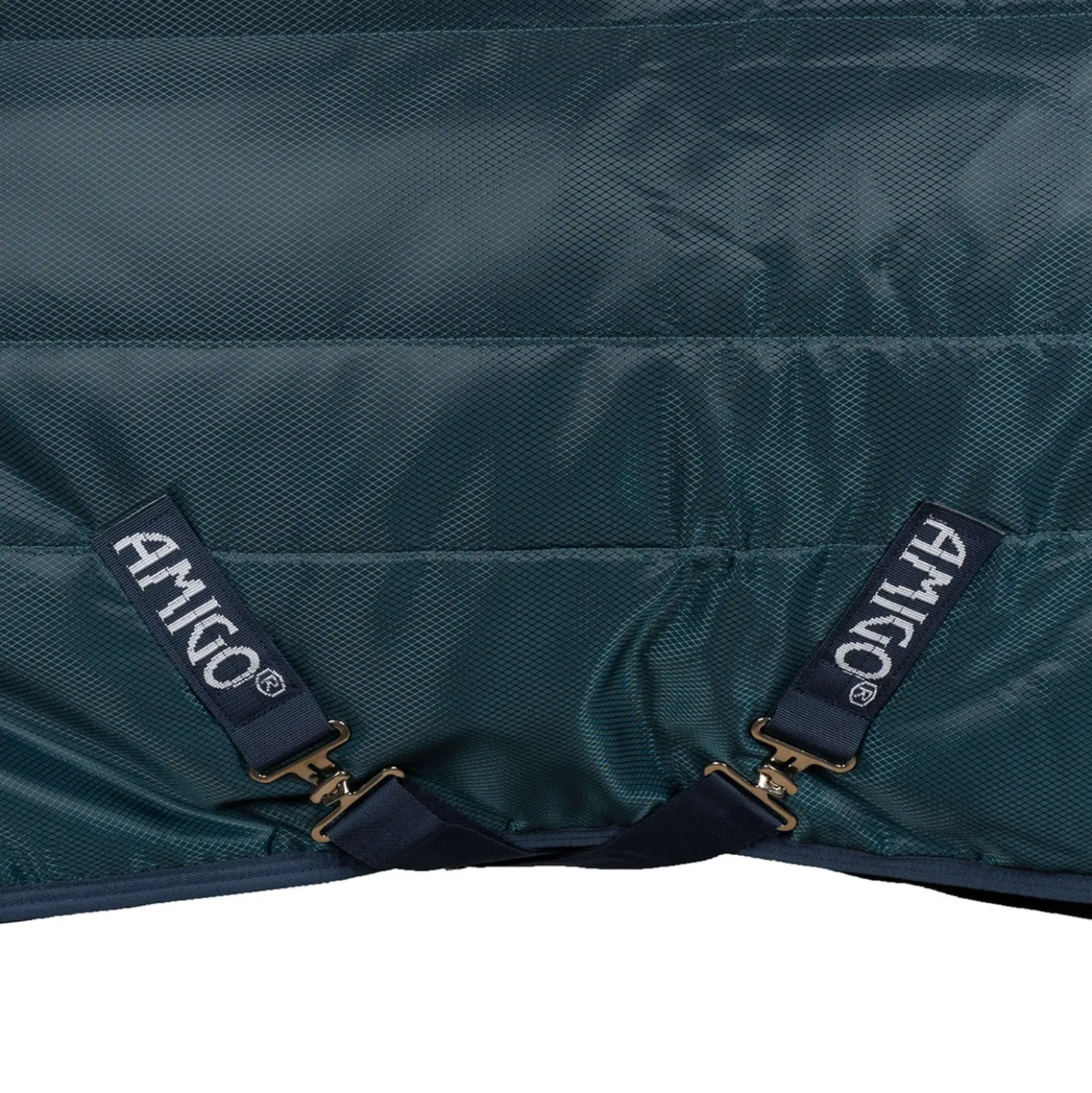 Amigo Ripstop Insulator Stable 350g Dynasty Green/Navy/Silver
