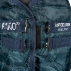 Amigo Ripstop Insulator Stable 200g Dynasty Green/Navy/Silver