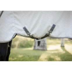 Amigo Summer Sheet Plus Navy Check/Titanium Grey/Silver