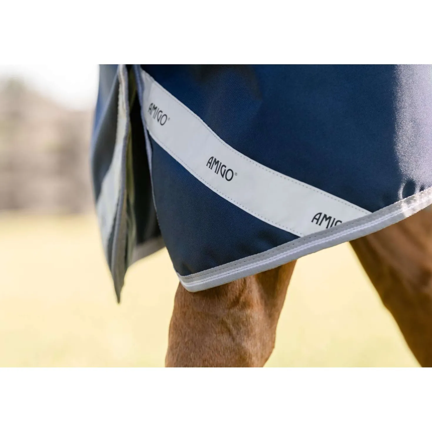 Amigo Turnout Bravo 100g Navy/Titanium Grey