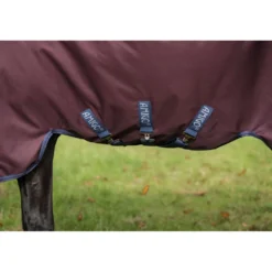 Amigo Turnout 1200D 50g Burgundy/Navy/Titanium Grey