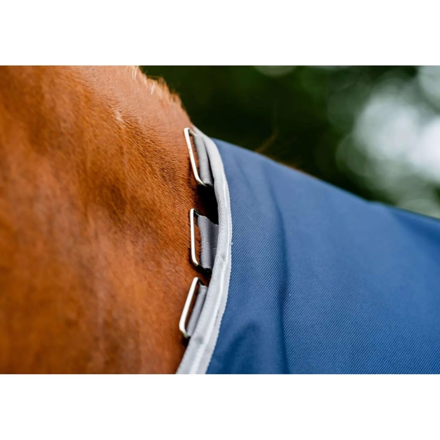 Amigo Turnout 1200D Plus 100g Navy/Titanium Grey