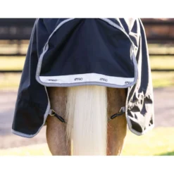 Amigo Turnout 1200D Pony 0g Black/Titanium Grey/Silver