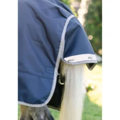 Amigo Turnout 1200D Pony 50g Navy/Titanium Grey/Silver