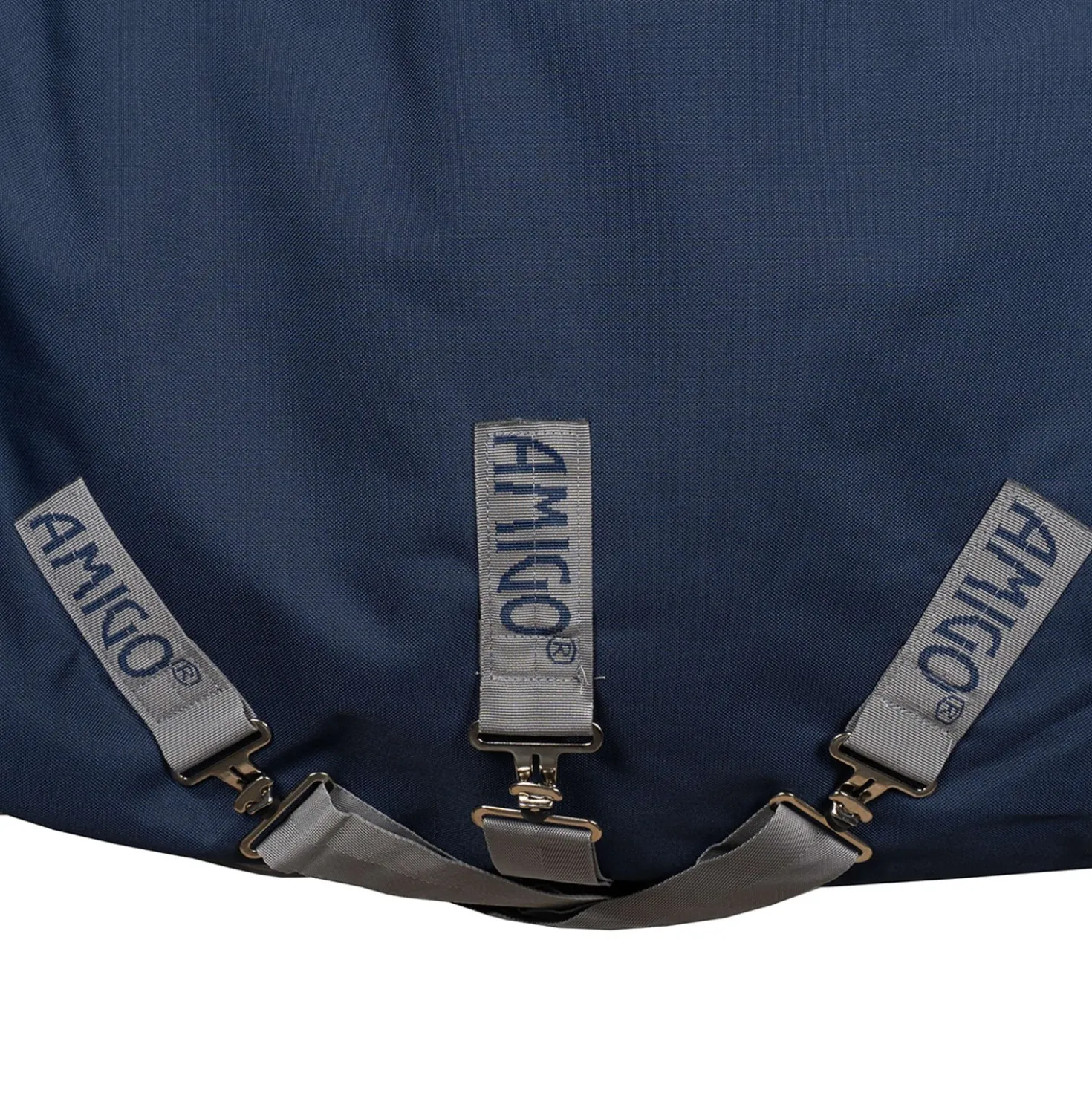 Amigo Turnout Rug FieldSafe Plus 1200D 0g Navy/Titanium Grey/Silver