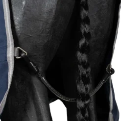 Amigo Turnout Rug FieldSafe Plus 1200D 0g Navy/Titanium Grey/Silver