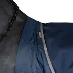 Amigo Turnout Rug FieldSafe Plus 1200D 50g Navy/Titanium Grey/Silver