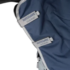 Amigo Turnout Rug FieldSafe Plus 1200D 50g Navy/Titanium Grey/Silver
