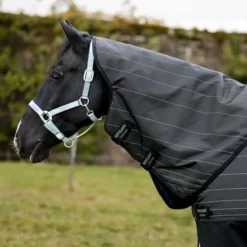 Amigo Turnout Rug FieldSafe Reflectech Plus 1200D 50g Black/Reflective/Black