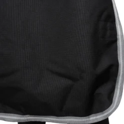 Amigo Turnout Rug Integrated 1200D 250g Black/Titanium Grey/Silver