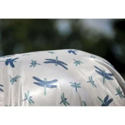 Amigo Vliegendeken Integrated Dragonfly Print/Silver/Blue/Sage