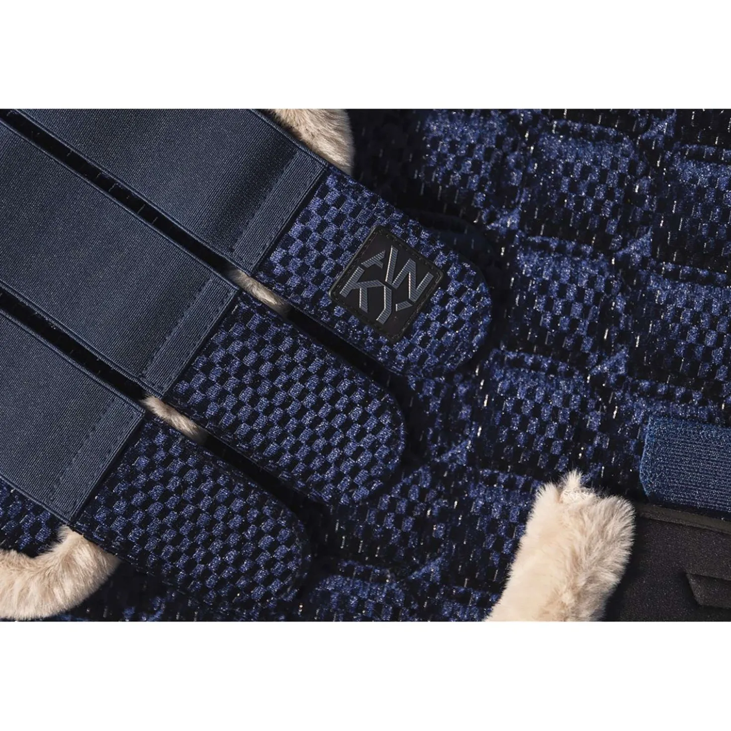 ANKY Dressage Boots Check Velvet ATB25005 Midnight Blue