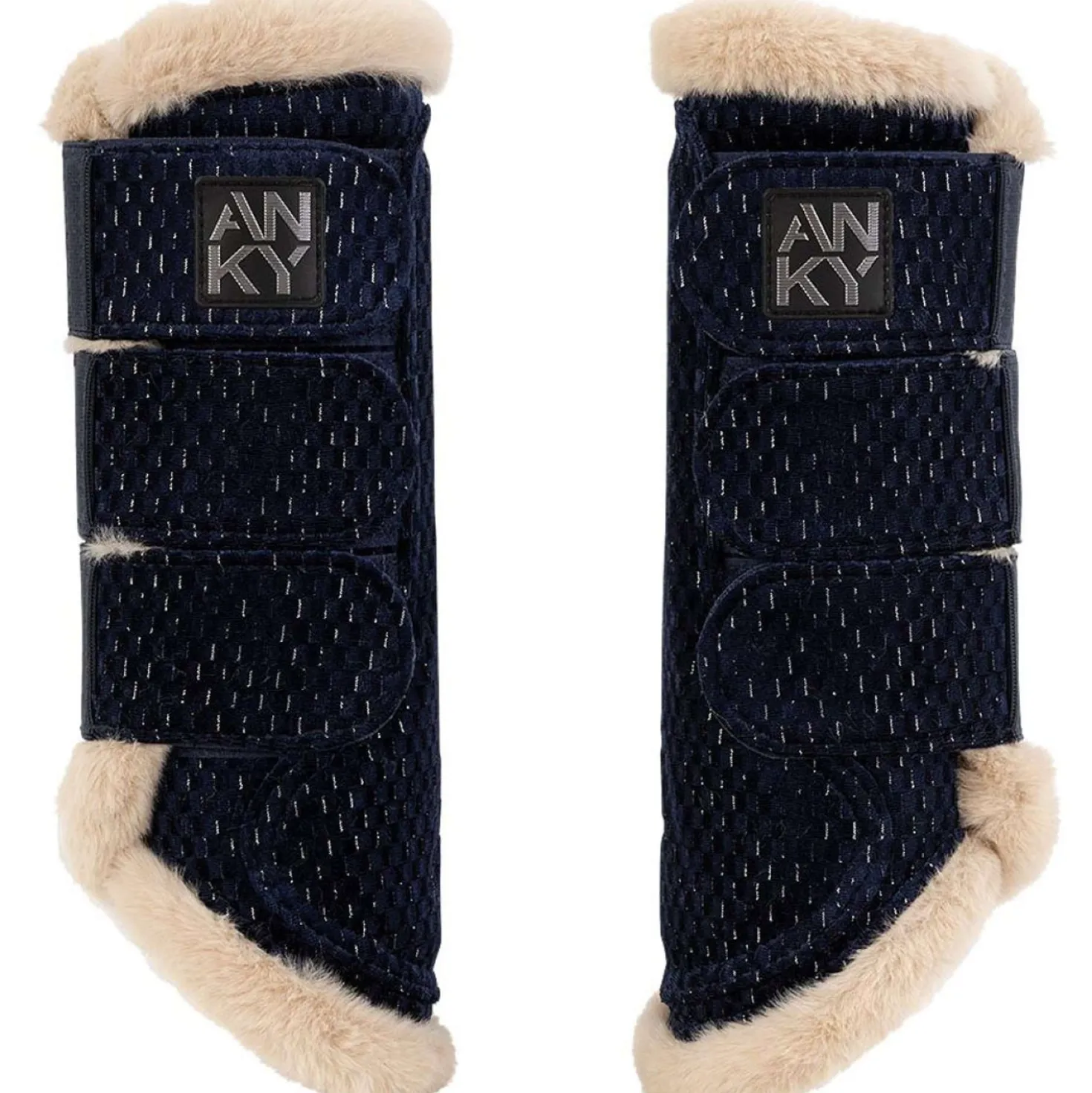 ANKY Dressage Boots Check Velvet ATB25005 Midnight Blue