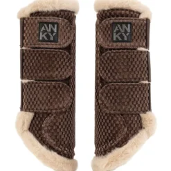 ANKY Dressage Boots Check Velvet ATB25005 Deep Taupe