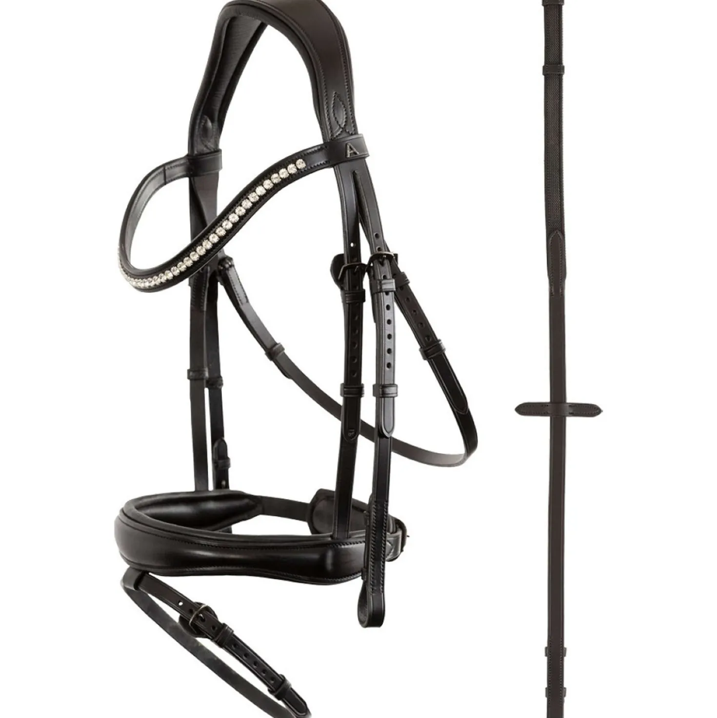 ANKY Hoofdstel Profi ATH25001 Anatomisch Zwart