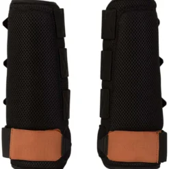 ANKY 3-in-1 Beenbeschermer 3D Mesh Black/Rust