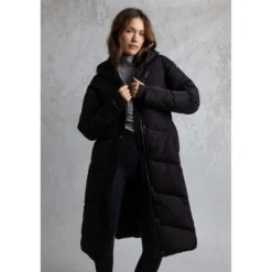 ANKY Lange Pufferjas ATC262005 Zwart