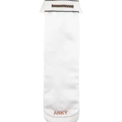 ANKY Plastron Multi-Fit Afneembare Kraag Wit/Grijs