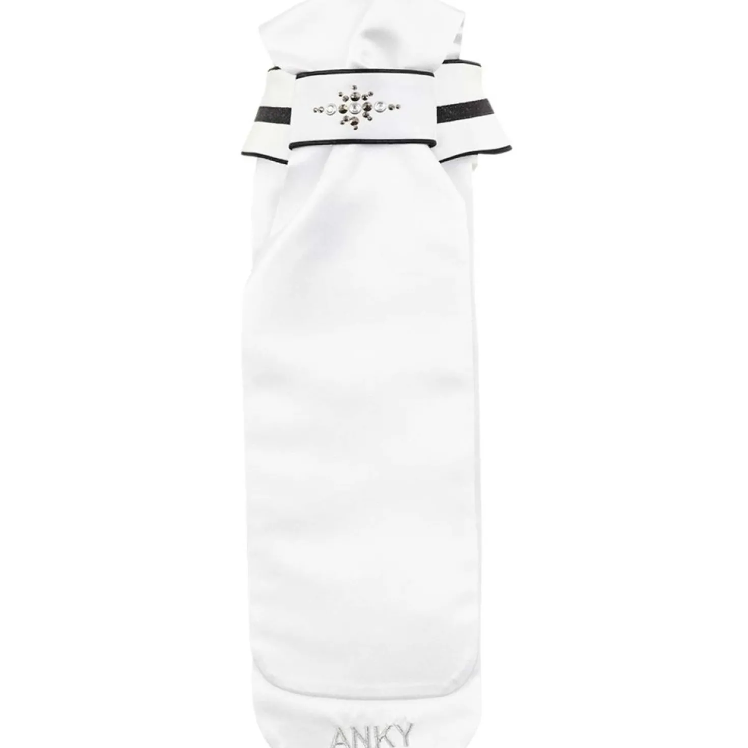 ANKY Plastron Stone Deluxe White/Black