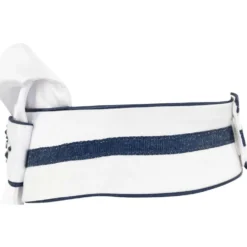 ANKY Plastron Stone Deluxe White/Navy