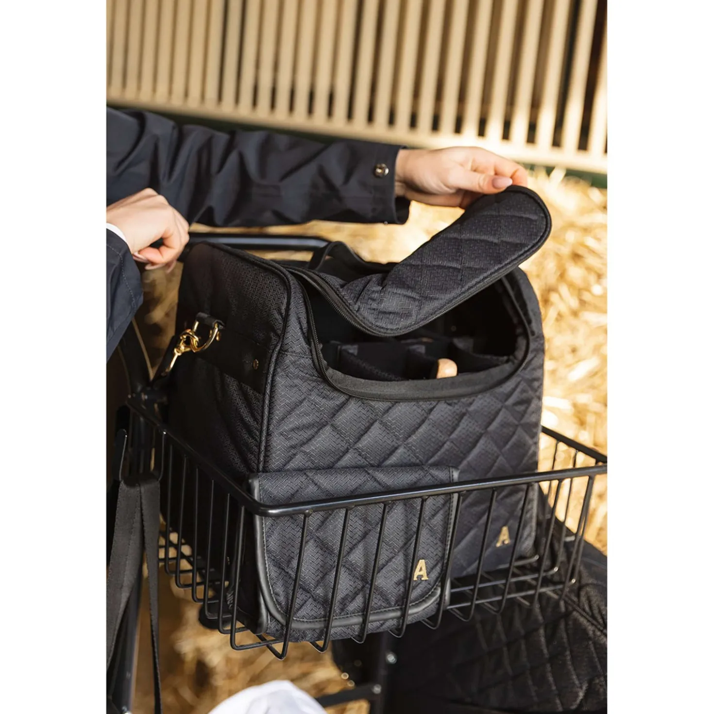 ANKY Poetstas Bag Stepped ATA25005 Zwart