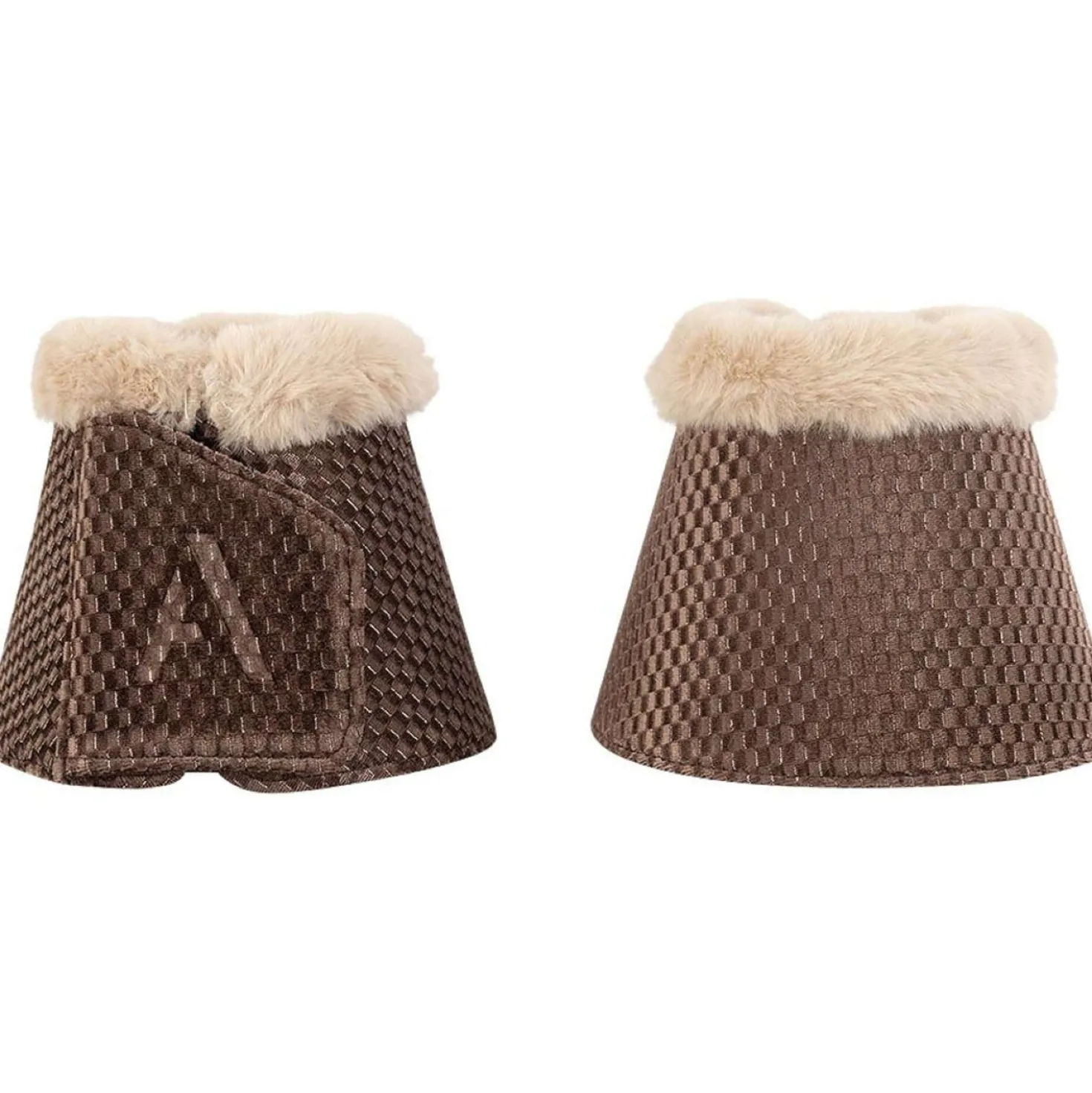 ANKY Springschoenen Check Velvet ATB25009 Deep Taupe