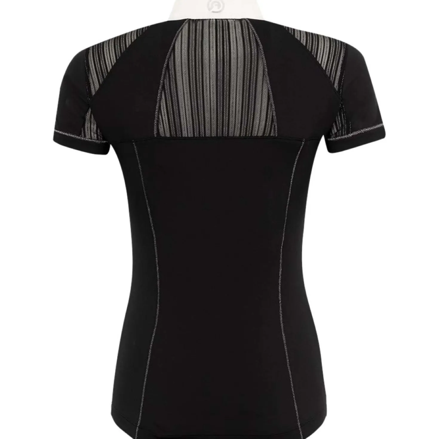 ANKY Wedstrijdshirt Mesh Korte Mouwen Zwart
