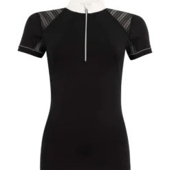 ANKY Wedstrijdshirt Mesh Korte Mouwen Zwart