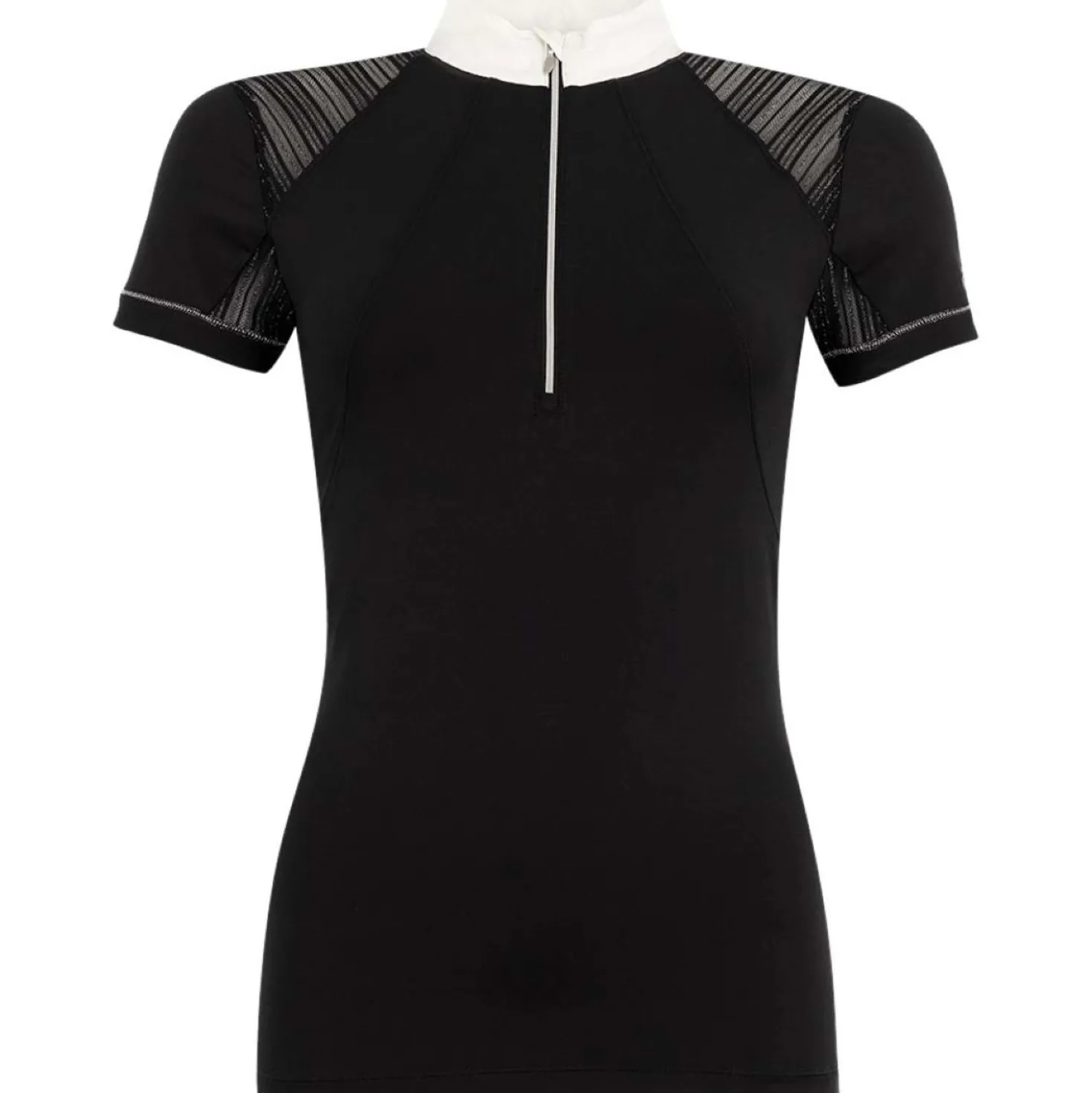 ANKY Wedstrijdshirt Mesh Korte Mouwen Zwart