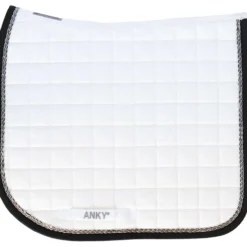 ANKY Zadeldekje Braided C-Wear Dressuur Wit/Zwart