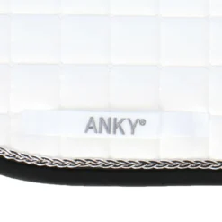 ANKY Zadeldekje Braided C-Wear Dressuur Wit/Zwart