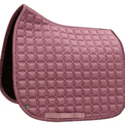 ANKY Zadeldekje Check Velvet XB25003 Dressuur Mellow Mauve