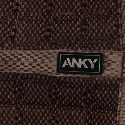 ANKY Zadeldekje Check Velvet XB25003 Dressuur Deep Taupe