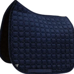 ANKY Zadeldekje Check Velvet XB25003 Dressuur Midnight Blue