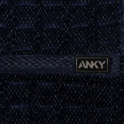 ANKY Zadeldekje Check Velvet XB25003 Dressuur Midnight Blue