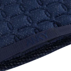 ANKY Zadeldekje Check Velvet XB25003 Dressuur Midnight Blue