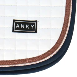 ANKY Zadeldekje Cotton Twill Dressuur Wit
