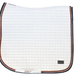 ANKY Zadeldekje Cotton Twill Dressuur Wit