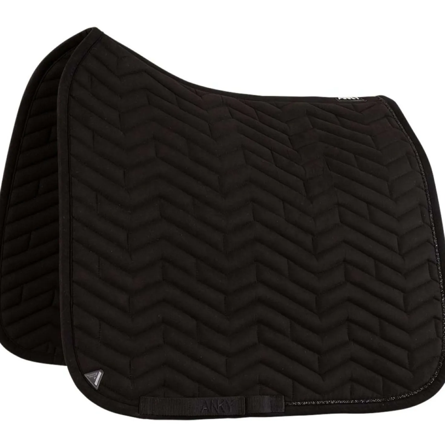 ANKY Zadeldekje Suede XB262113 Dressuur Zwart
