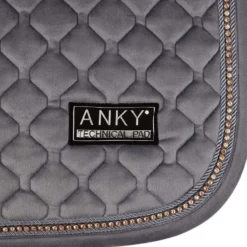 ANKY Zadeldekje Velvet Stones Springen Steel Grey