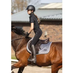 ANKY Zadeldekje Velvet Stones Springen Steel Grey