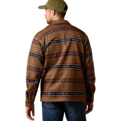 Ariat Blouse Caldwell Heren Toffee Serape