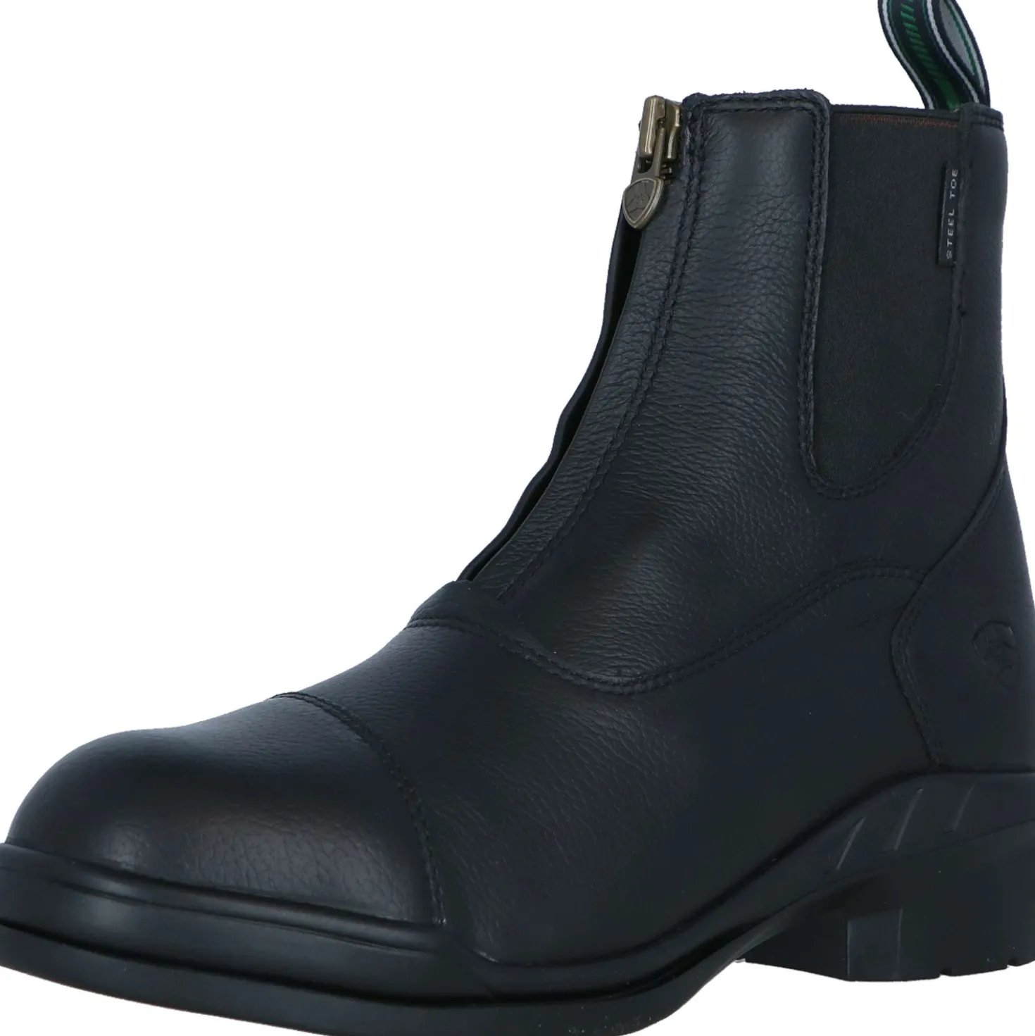 Ariat Heritage IV Zip Steel Toe Zip Paddock Black