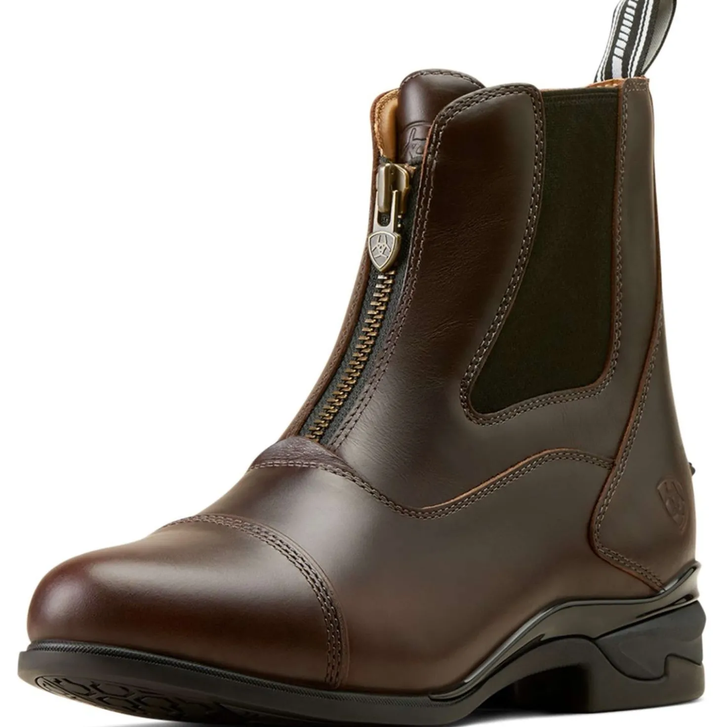 Ariat Jodhpurs Devon Zip Dames Waxed Chocolate