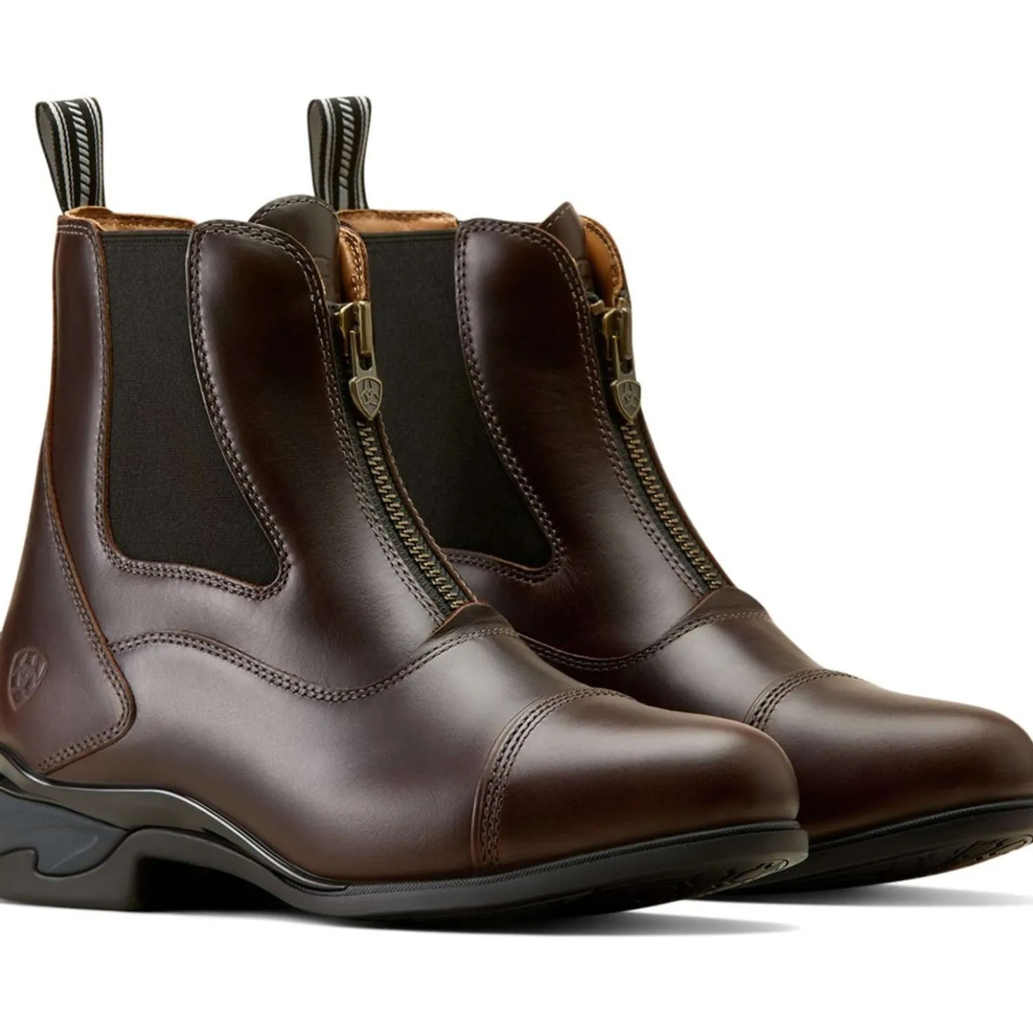 Ariat Jodhpurs Devon Zip Dames Waxed Chocolate