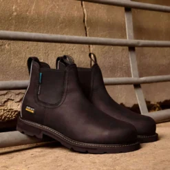 Ariat Jodhpurs Groundbreaker Chelsea Waterproof Steel Toe Heren Zwart
