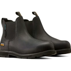 Ariat Jodhpurs Groundbreaker Chelsea Waterproof Steel Toe Heren Zwart