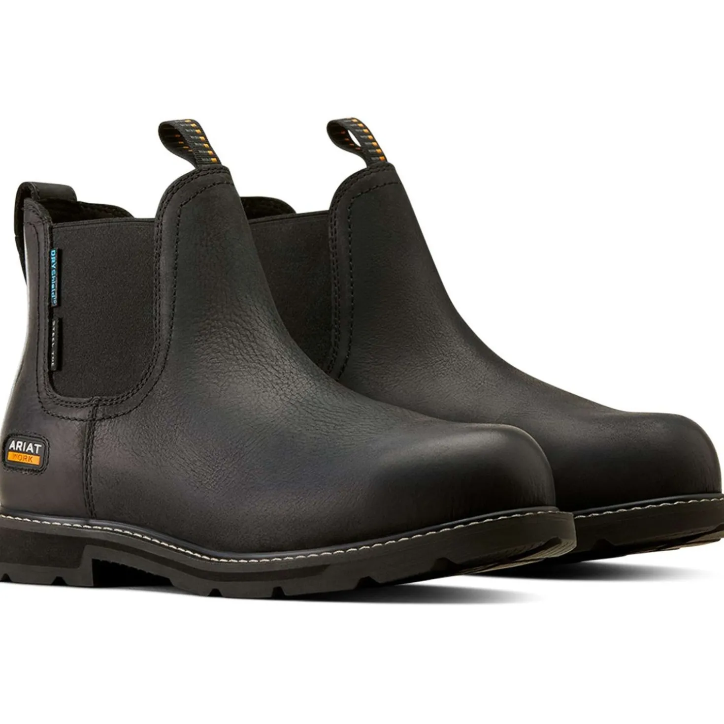 Ariat Jodhpurs Groundbreaker Chelsea Waterproof Steel Toe Heren Zwart